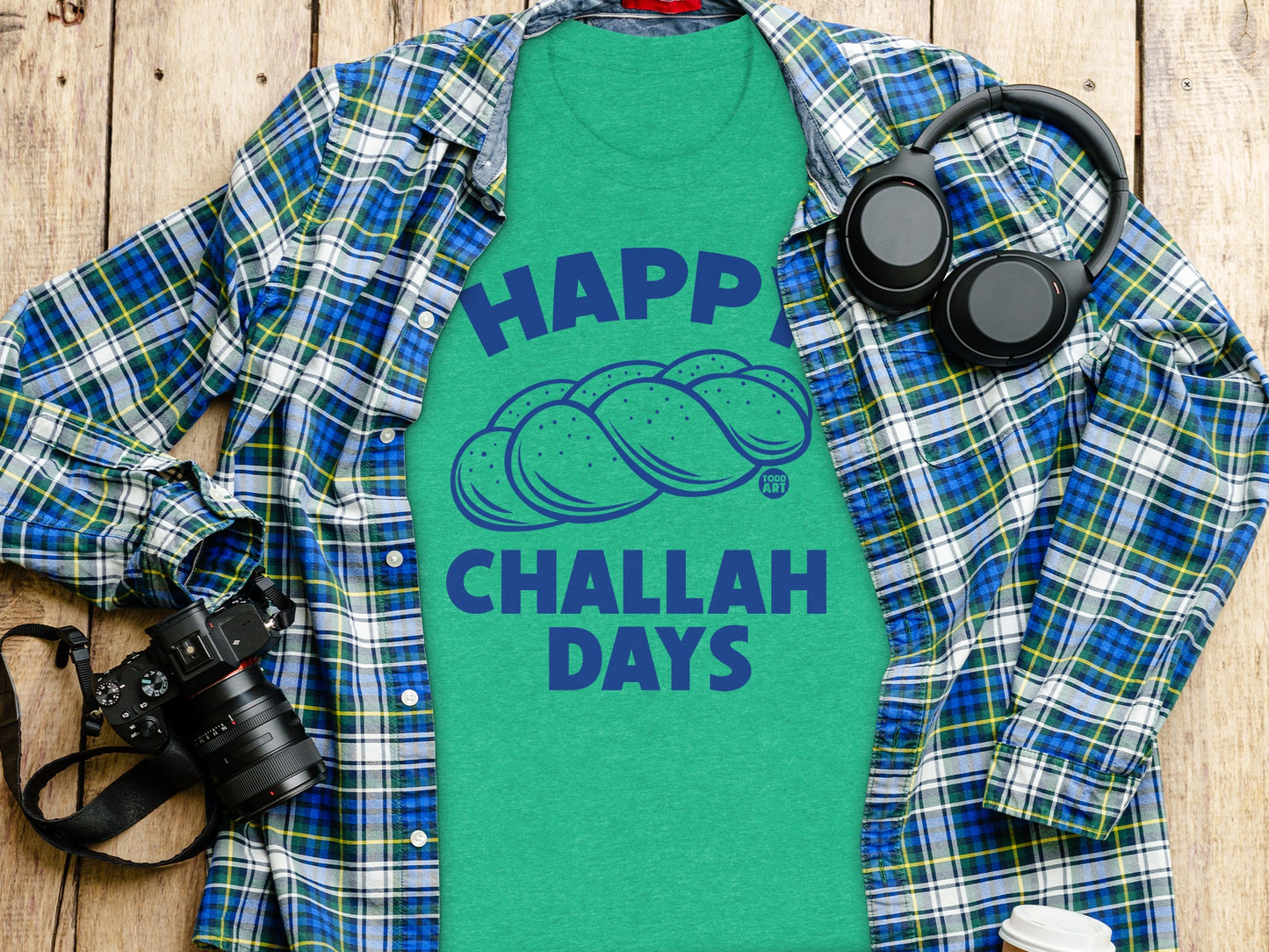Happy Challah Days Graphic T-Shirt product type