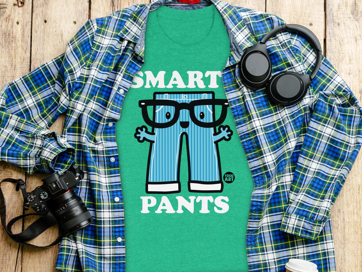 Smart Pants Funny Graphic Novelty T-Shirt product