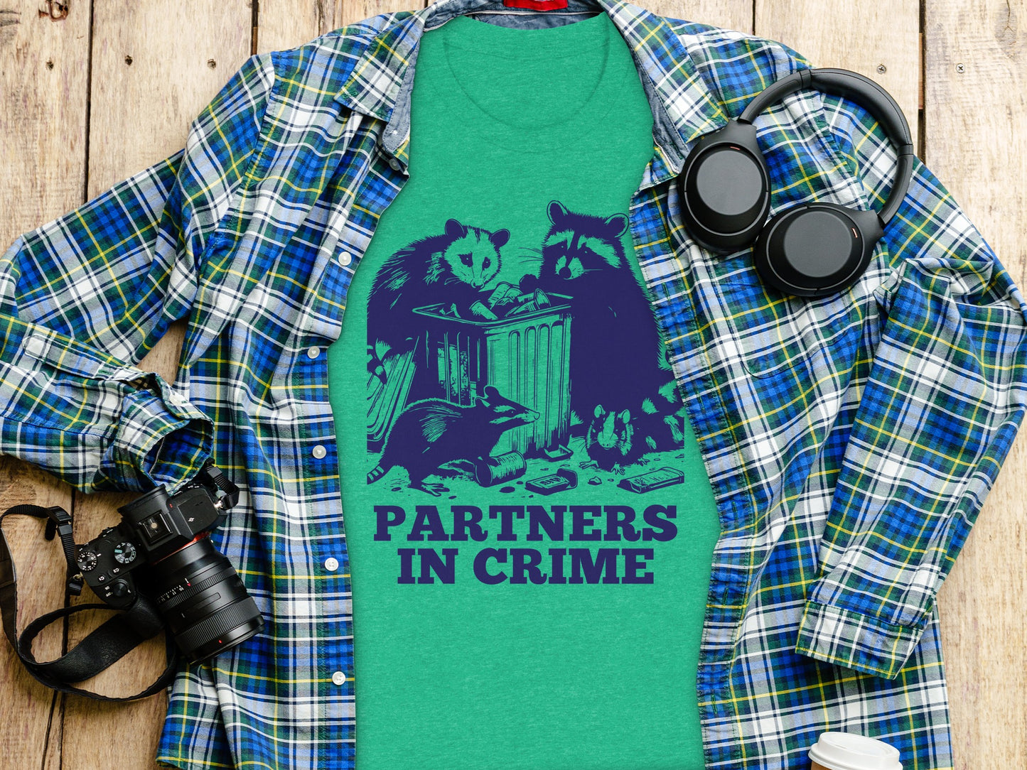 Partners in Crime Graphic T-shirt