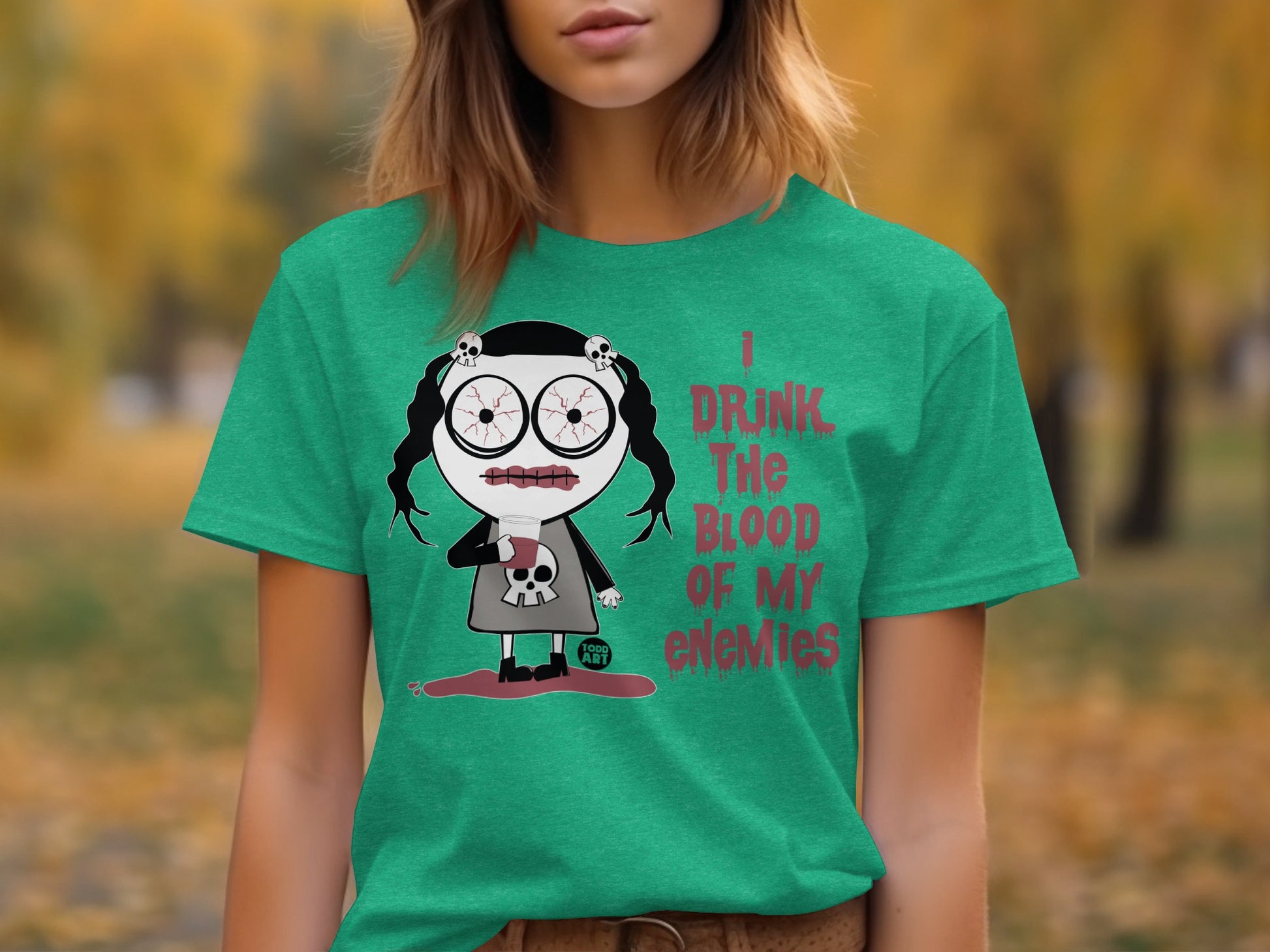 I Drink The Blood Of My Enemies Halloween Shirt