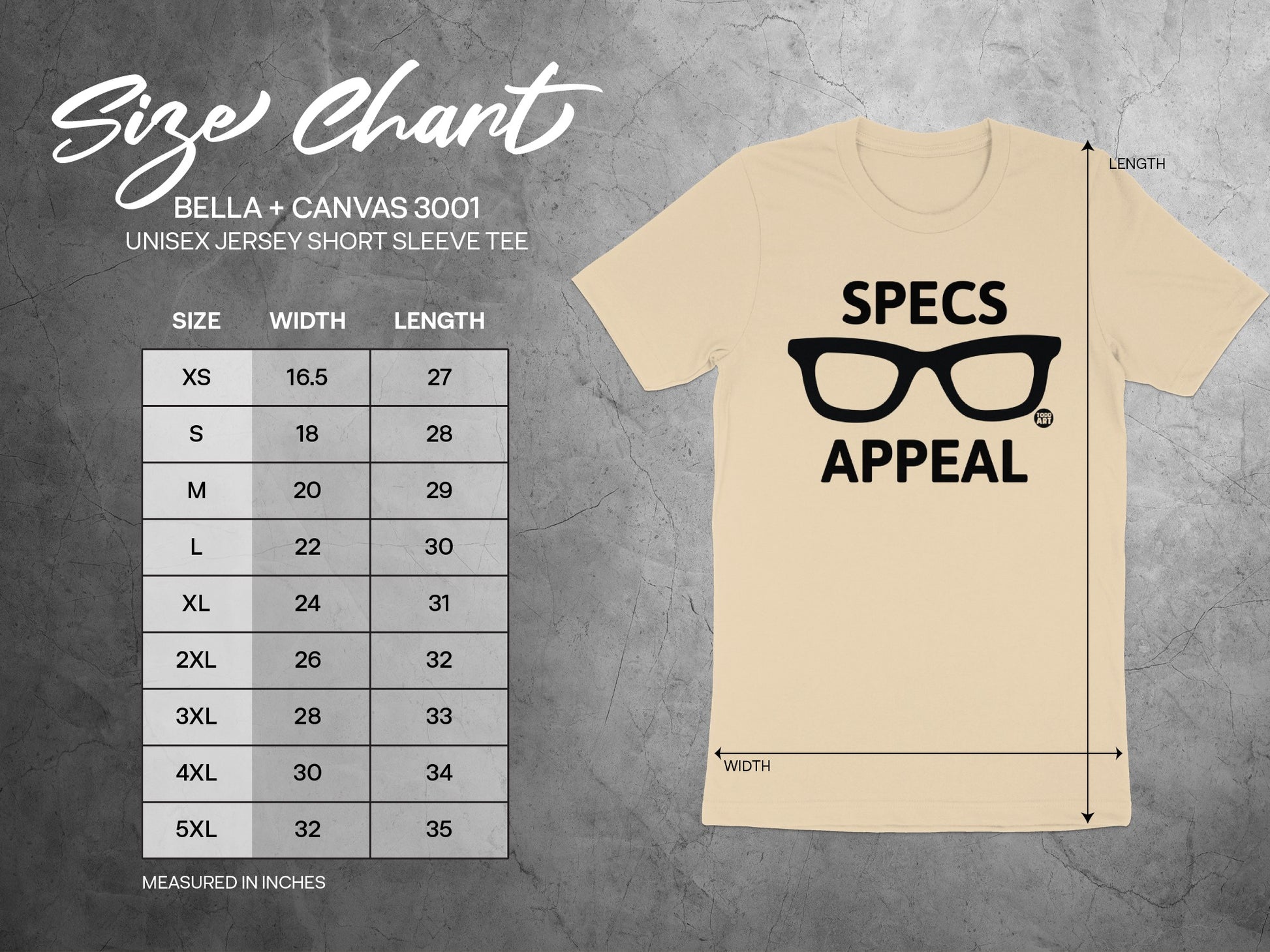 SPECS APPEAL Unisex Jersey Short Sleeve Tee product type