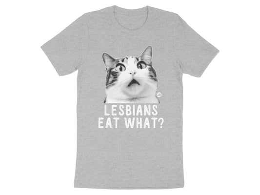 Lesbians Eat What Cat Funny Graphic T-Shirt product