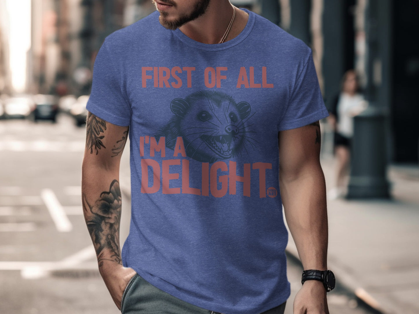 First Of All I'm A Delight Graphic T-Shirt