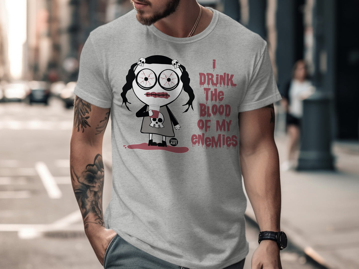 I Drink the Blood of My Enemies Graphic T-shirt
