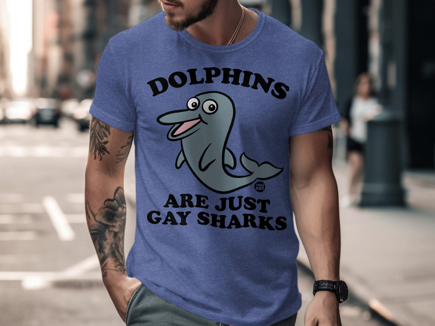 Dolphins Are Just Gay Sharks T-shirt product