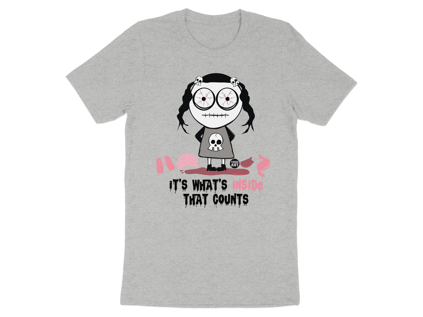 It's What's Inside That Counts Graphic Tee