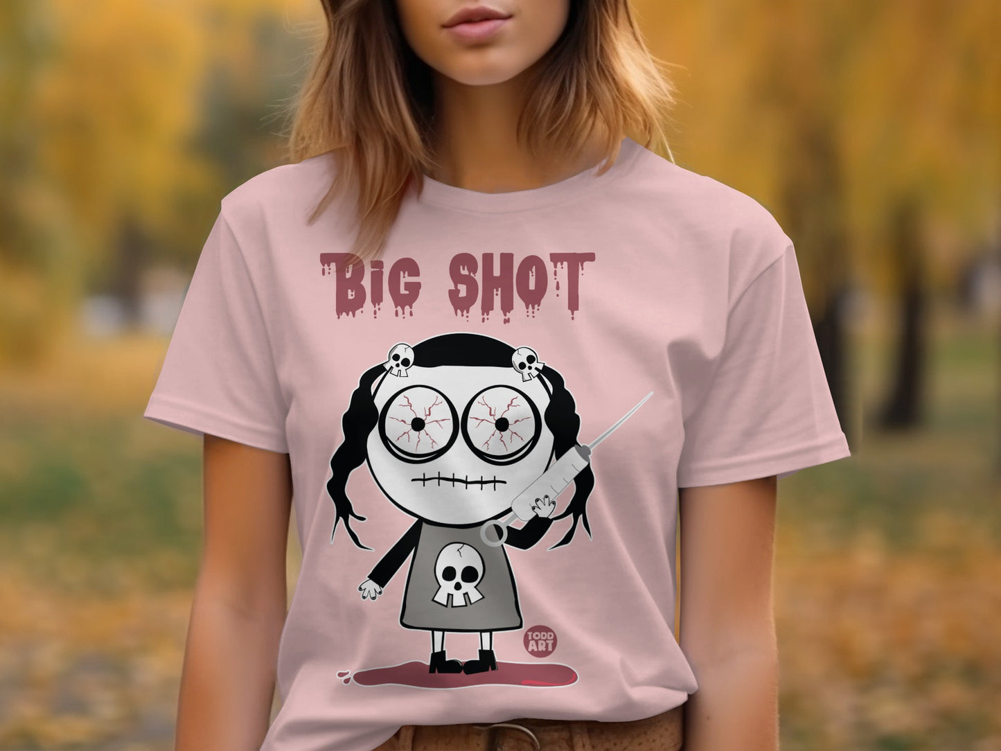 Big Shot Graphic Tees with Unique Character Design
