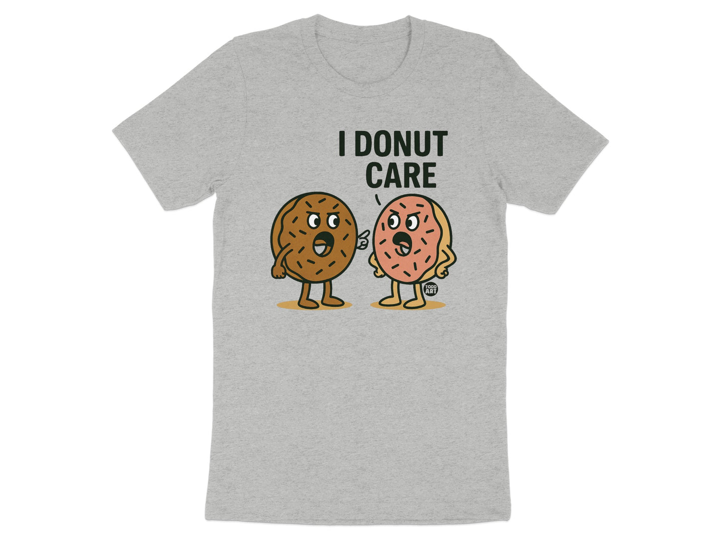 I Donut Care Graphic Printed T Shirt product