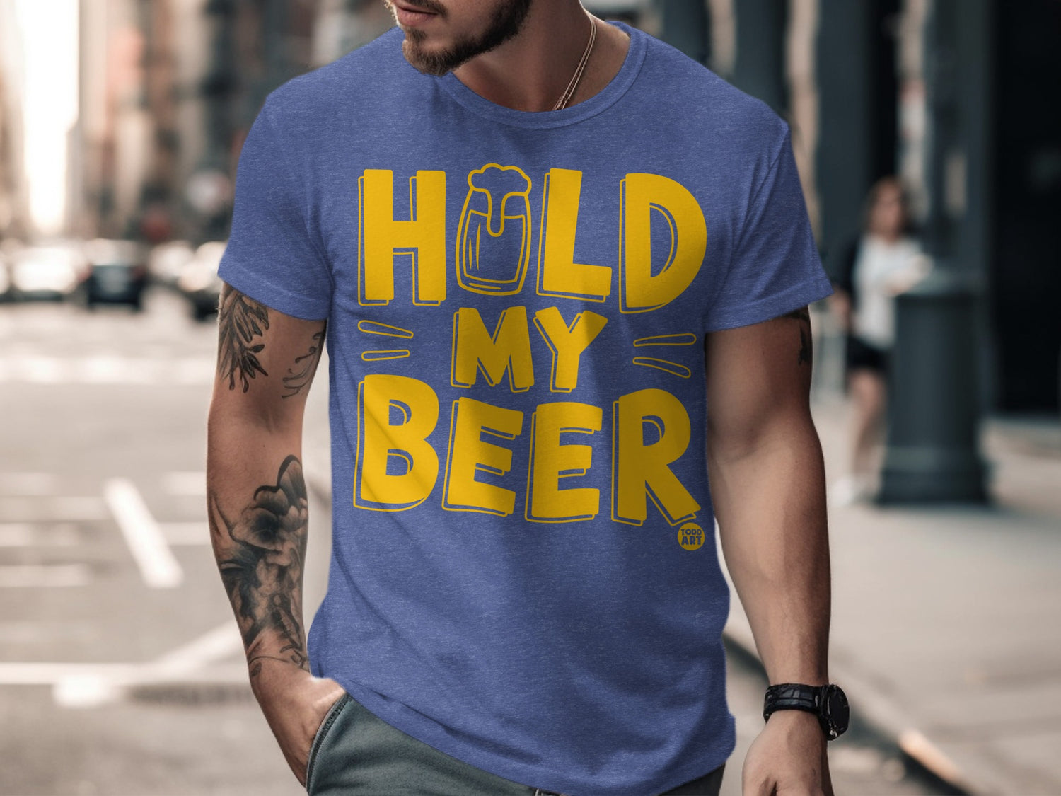 Hold My Beer Graphic Tee Casual Shirt product