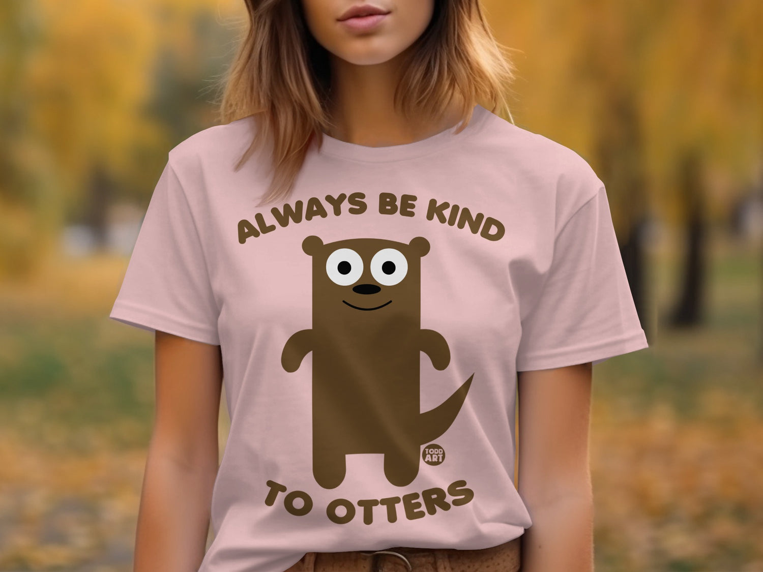 Always Be Kind to Otters Graphic T-Shirt product type