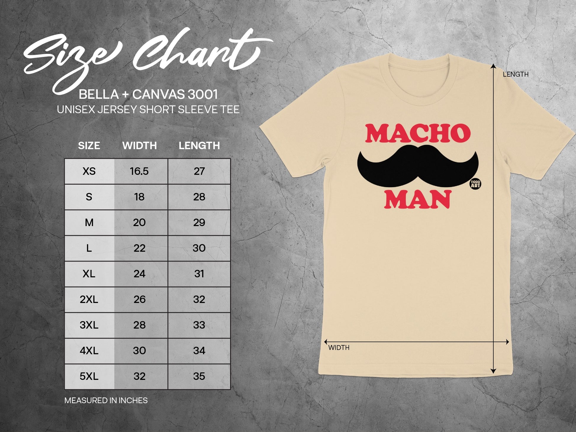 Macho Man Unisex Jersey Short Sleeve Tee product