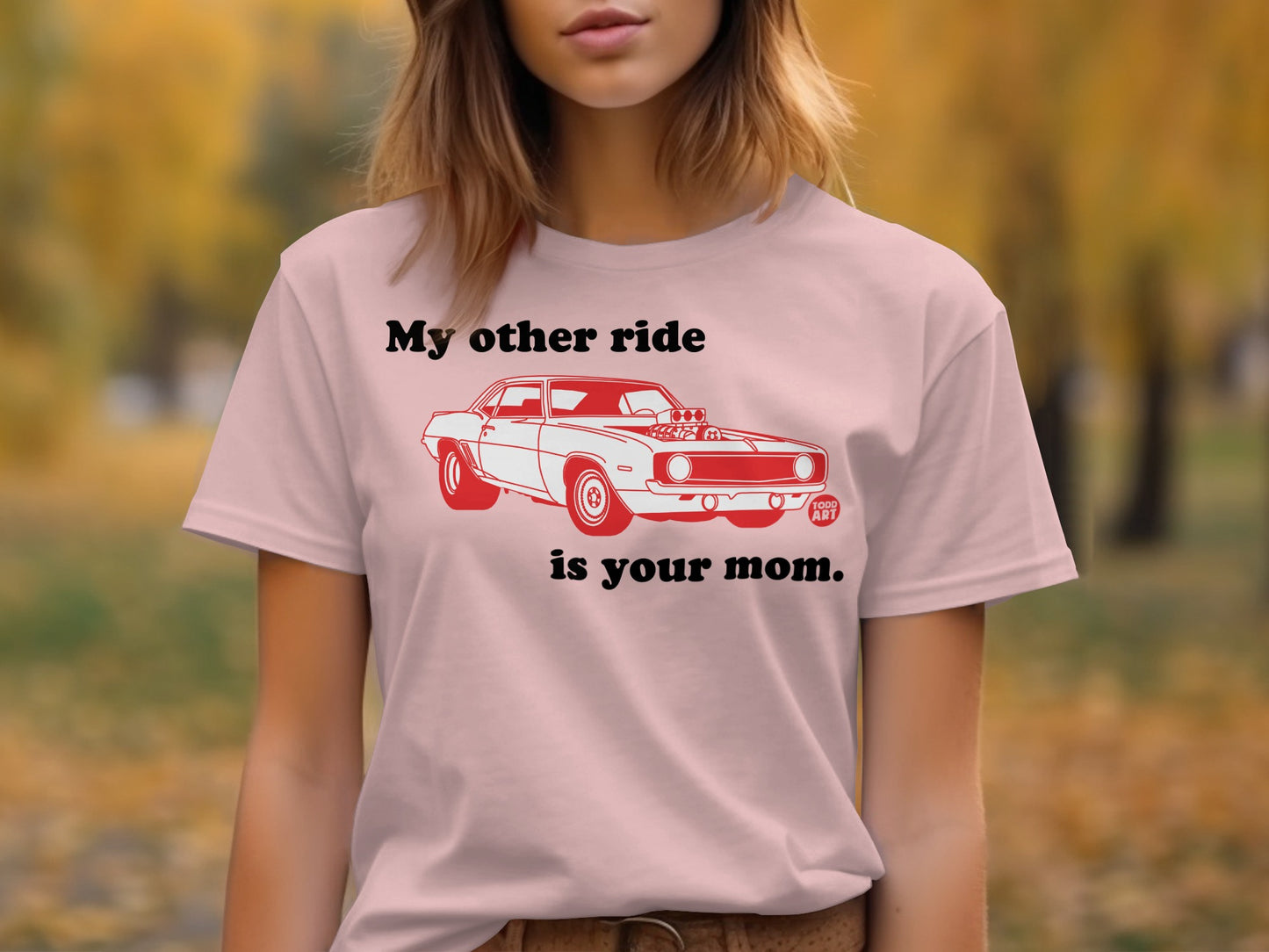 My Other Ride is Your Mom Printed Shirt product