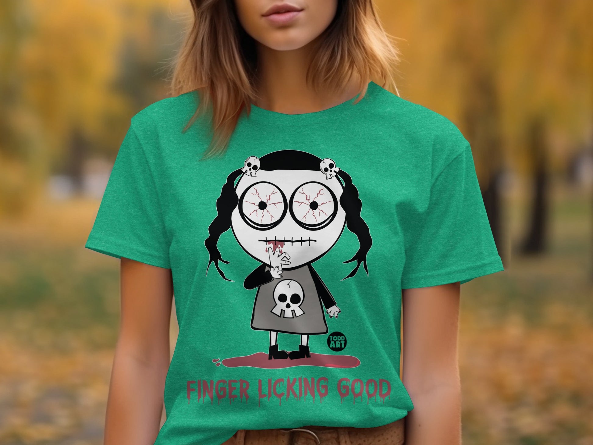 Finger Licking Good Graphic T-Shirt Design