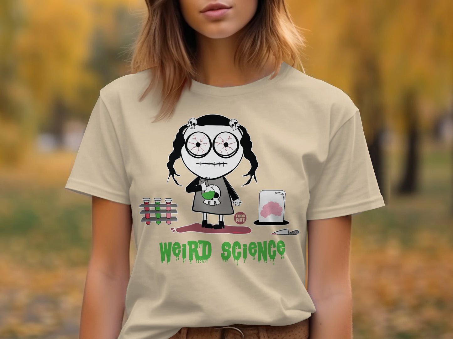 Weird Science Graphic Tee for Casual Wear