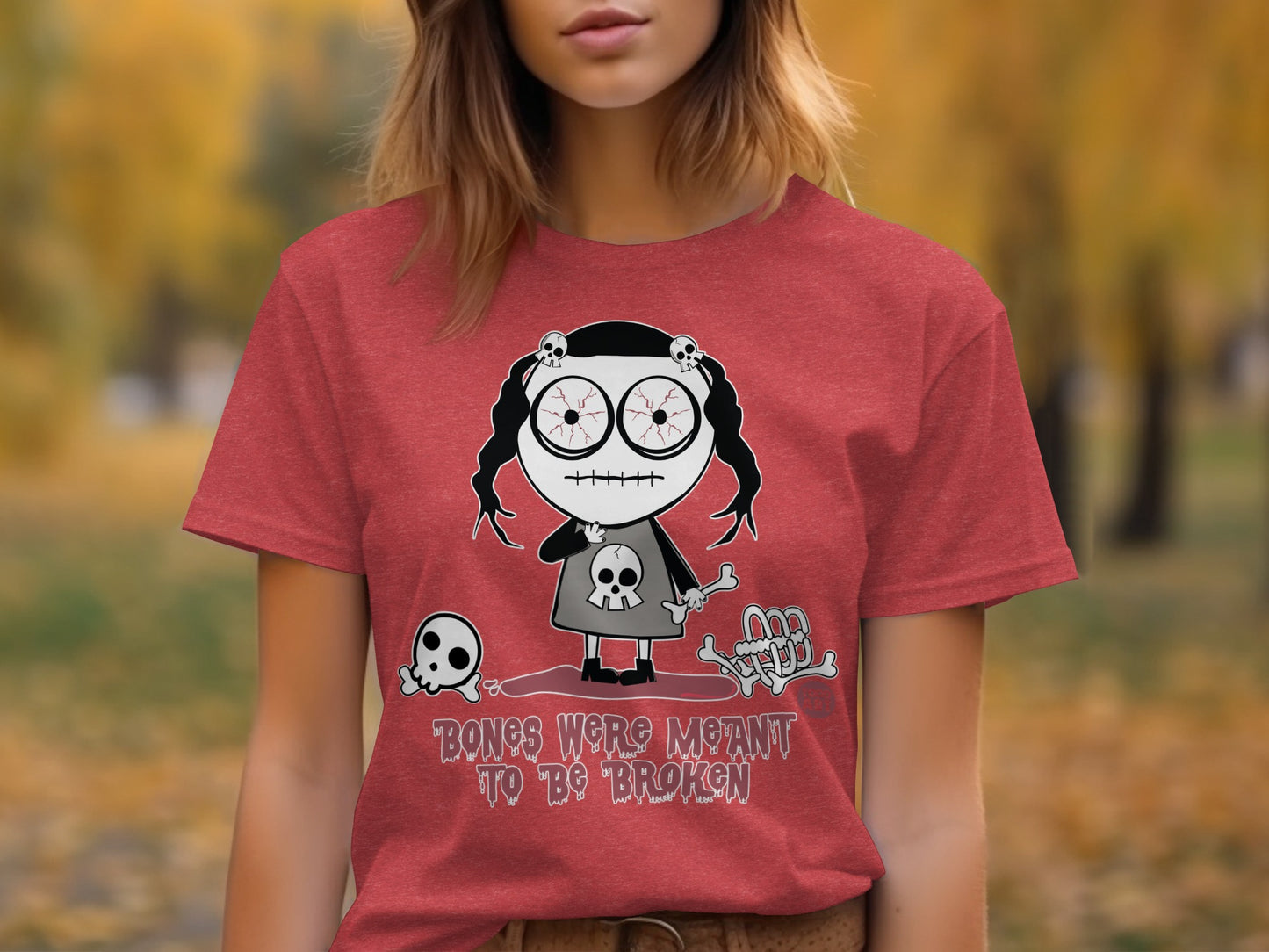 Bones Were Meant To Be Broken Graphic Tee