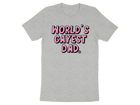World's Gayest Dad Graphic Tee product type