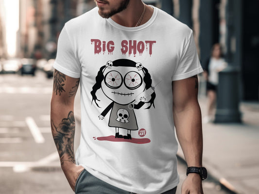 Big Shot Horror-Themed Graphic T-Shirt Product