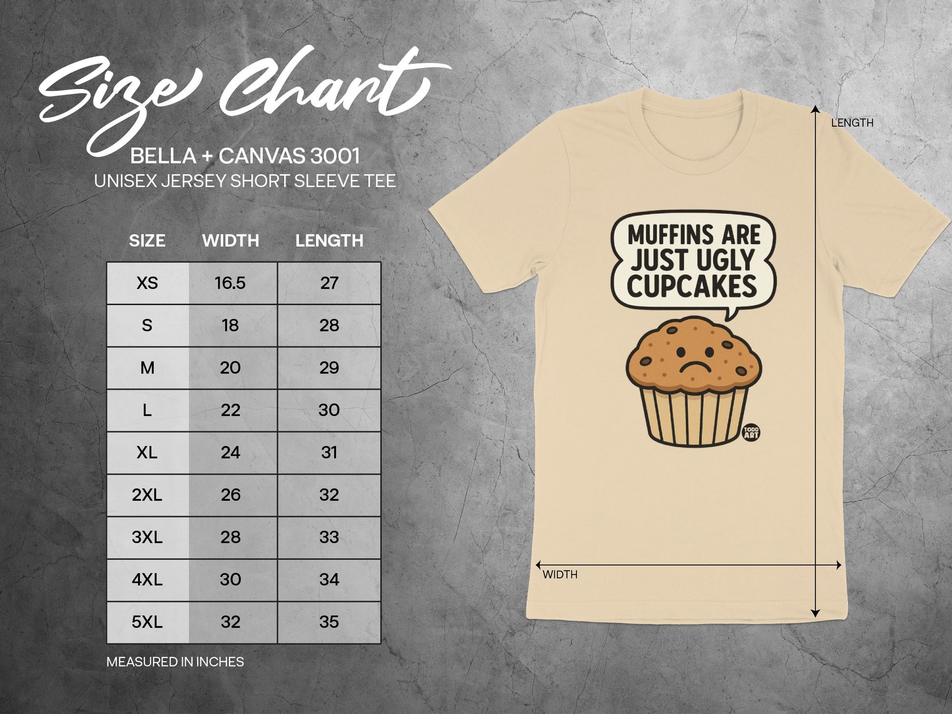 Muffins Are Just Ugly Cupcakes Shirt product