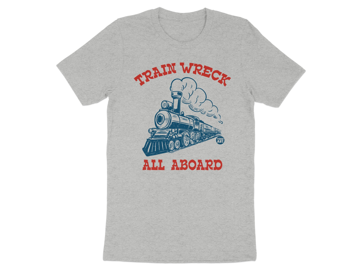 Train Wreck All Aboard Graphic T-Shirt product