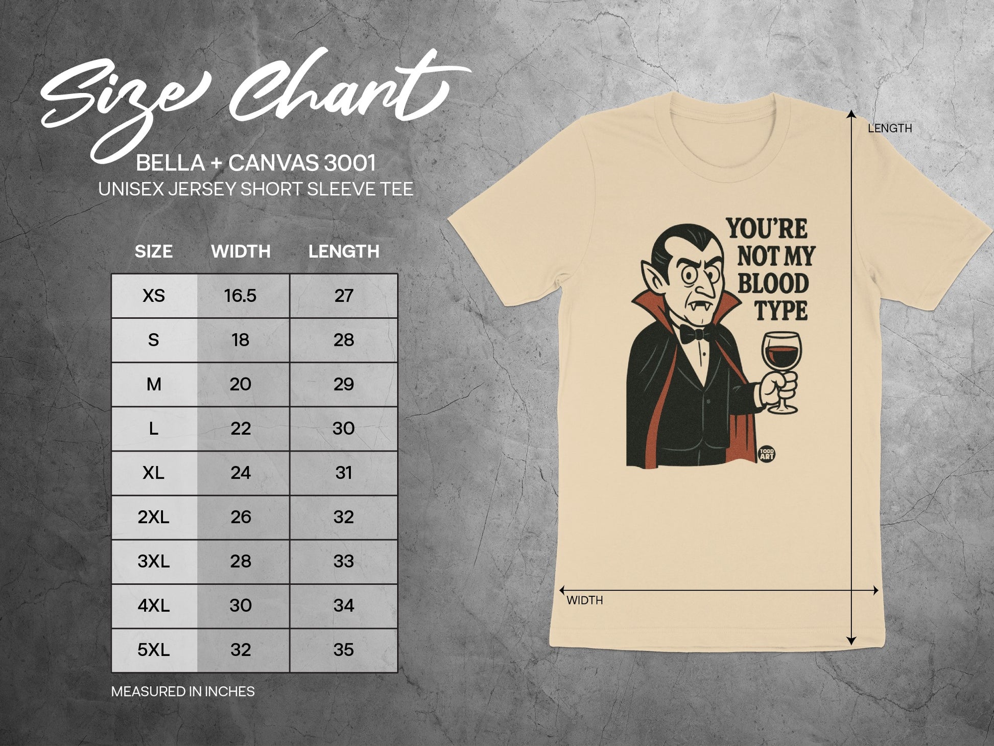 You're Not My Blood Type Unisex Jersey Short Sleeve Tee product type