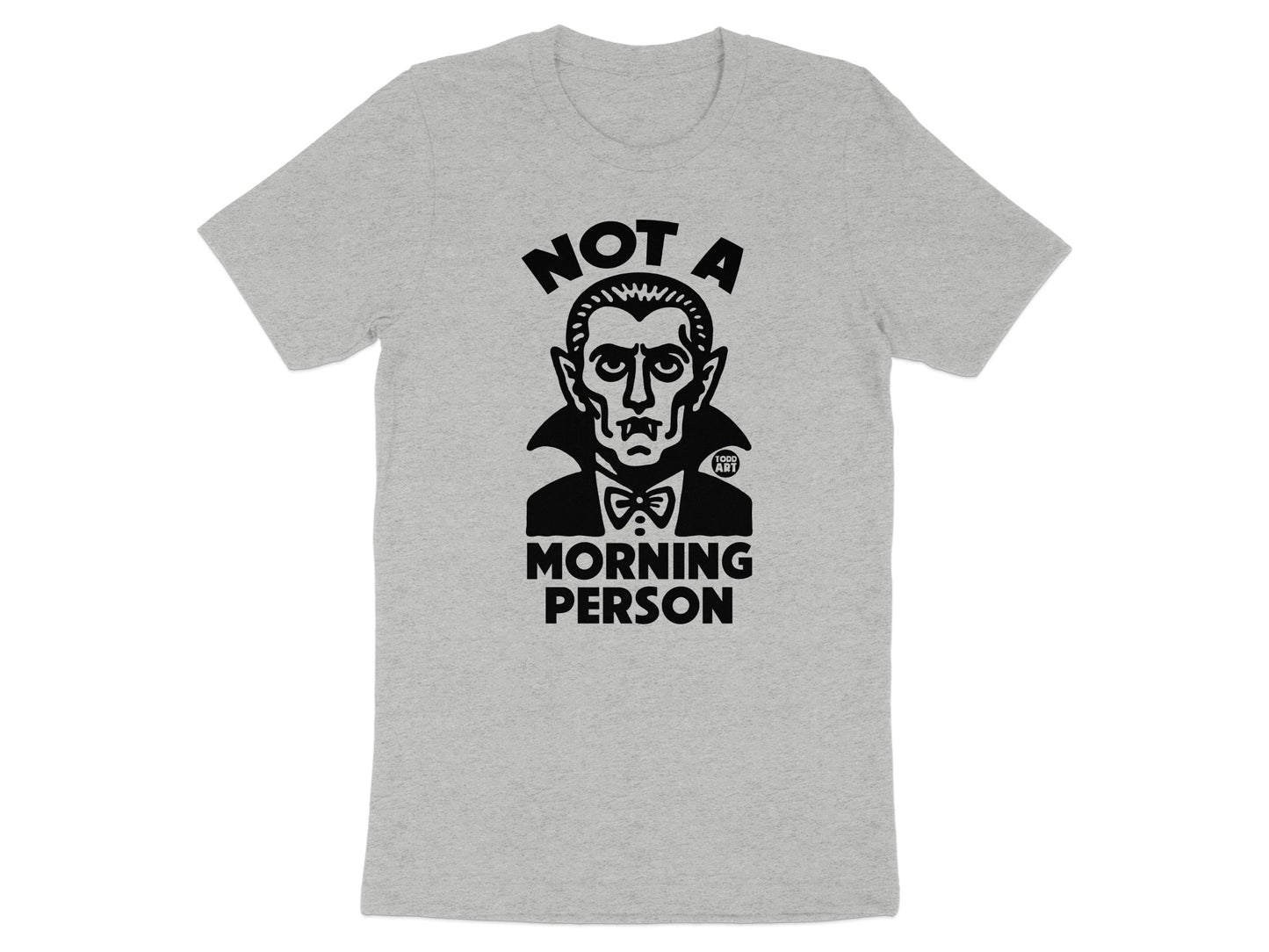 Not A Morning Person Dracula Graphic Tee Shirt product