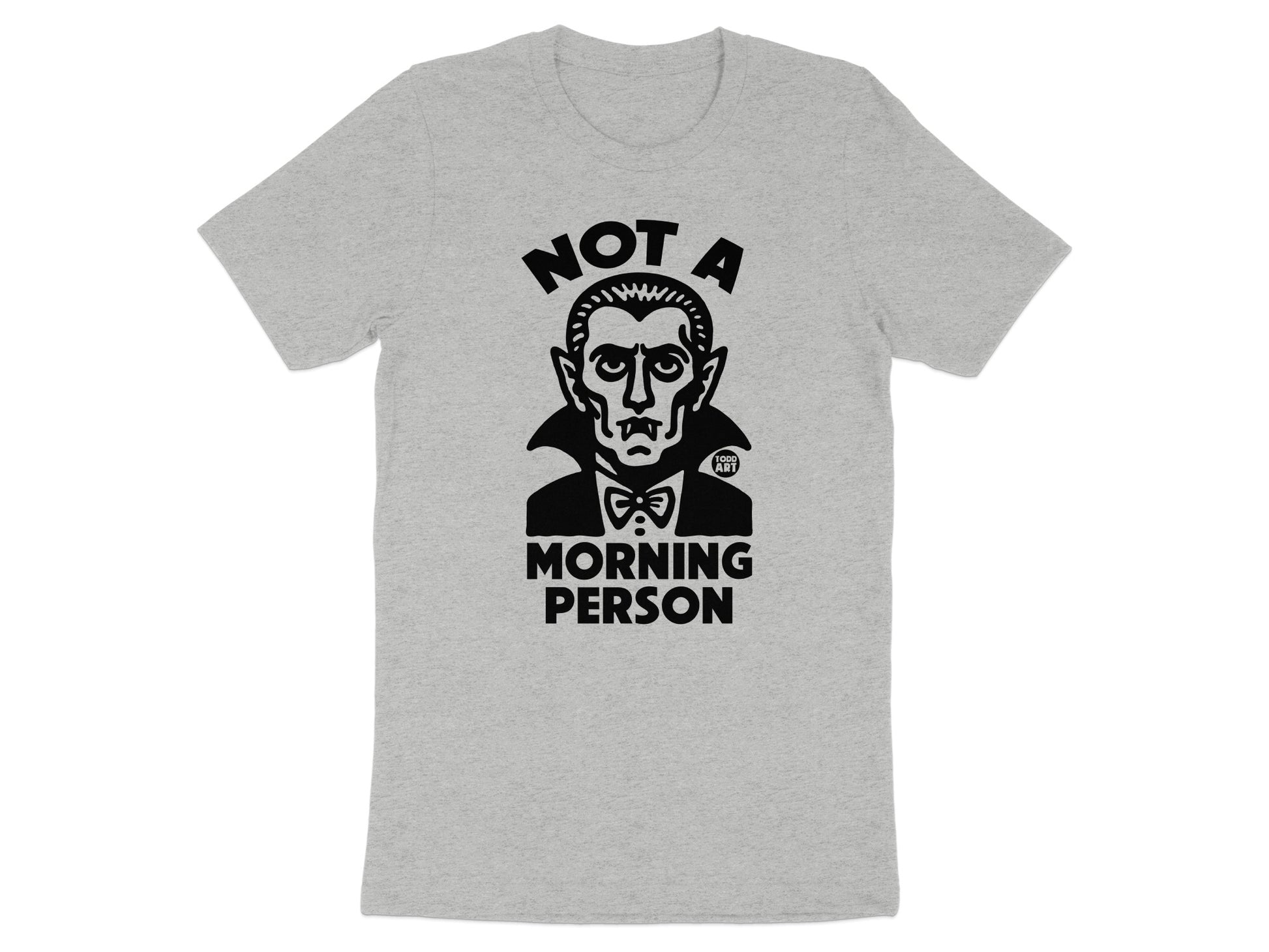 Not A Morning Person Dracula Graphic Tee Shirt product