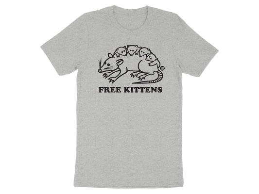 Free Kittens Funny Graphic T-Shirt for Cat Lovers