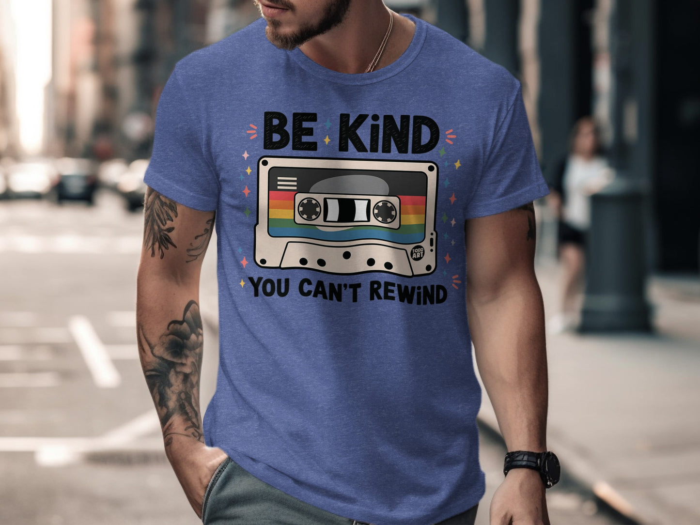 Be Kind You Can't Rewind Graphic Tee product