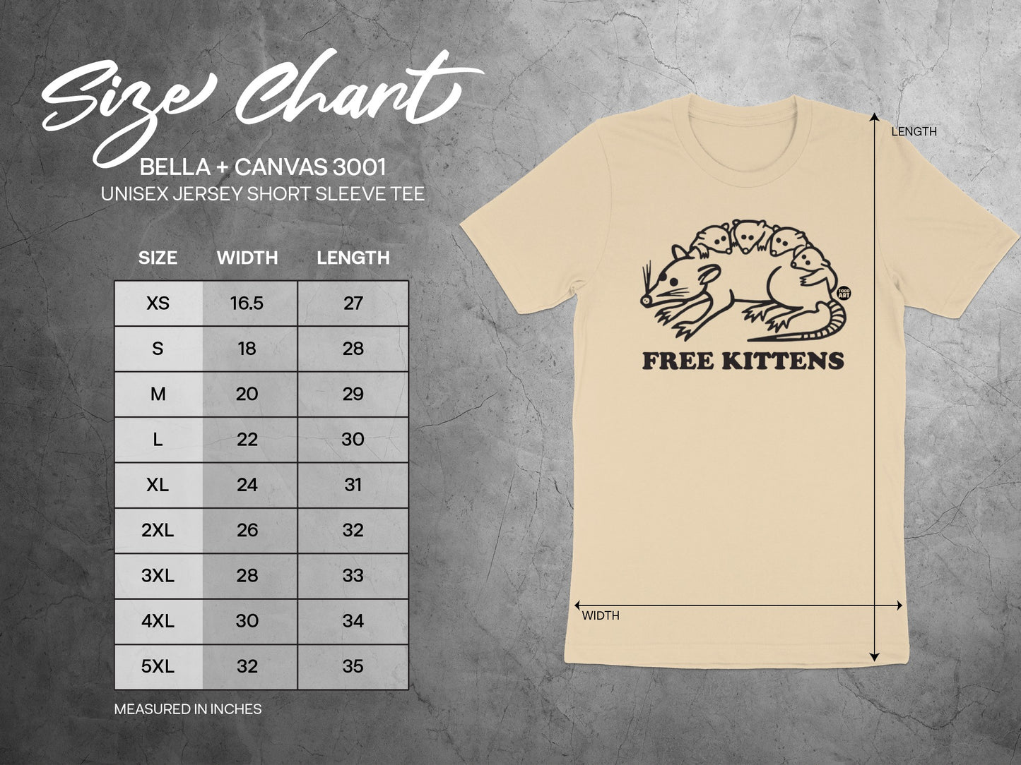 Free Kittens Unisex Jersey Short Sleeve Tee