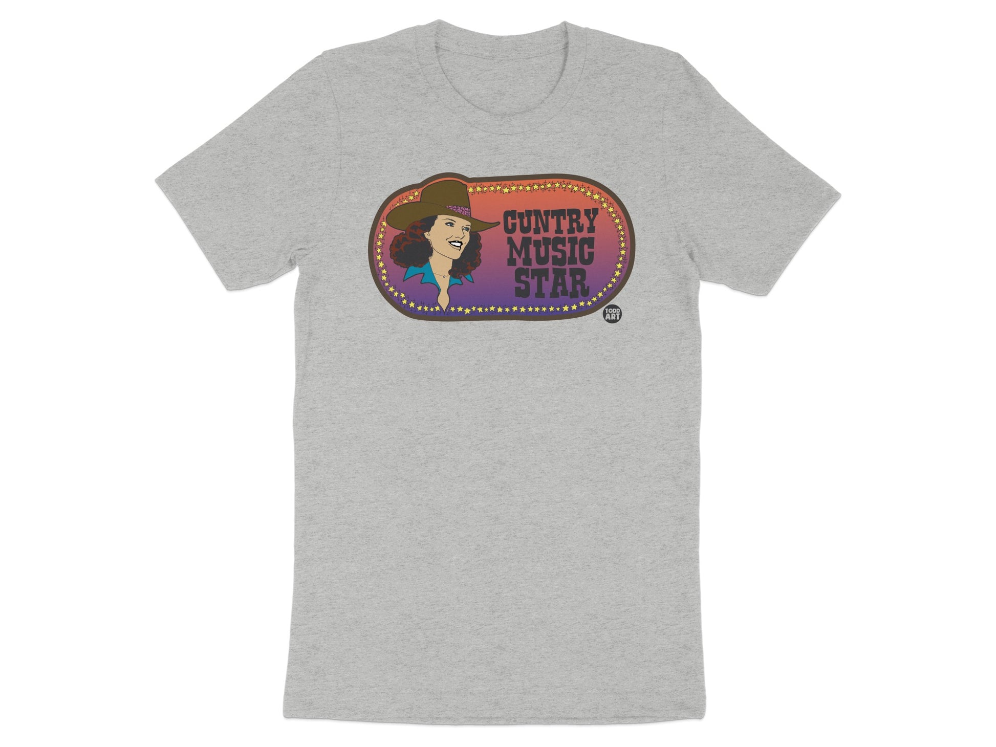 Country Music Star Graphic Tee Shirt product