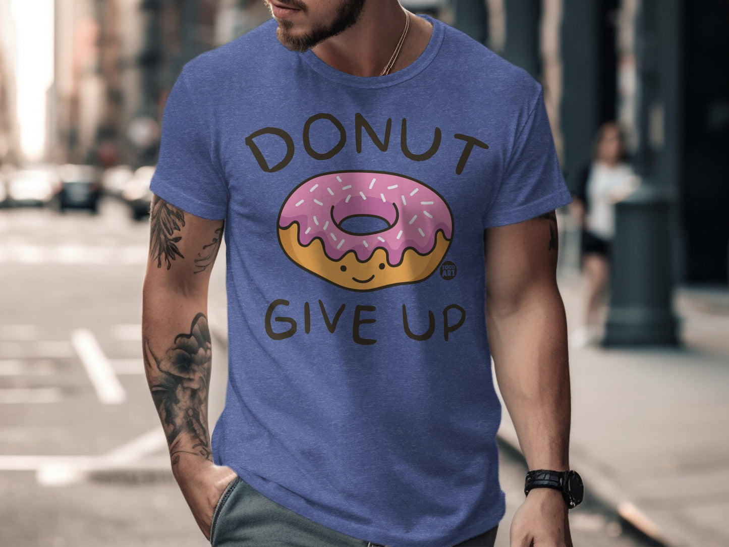 Donut Give Up Graphic Cute Perfect Gift T-Shirt product