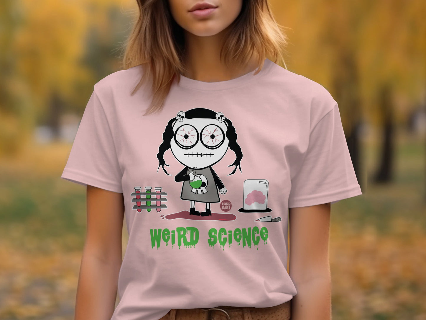 Weird Science Graphic Tee for Casual Wear