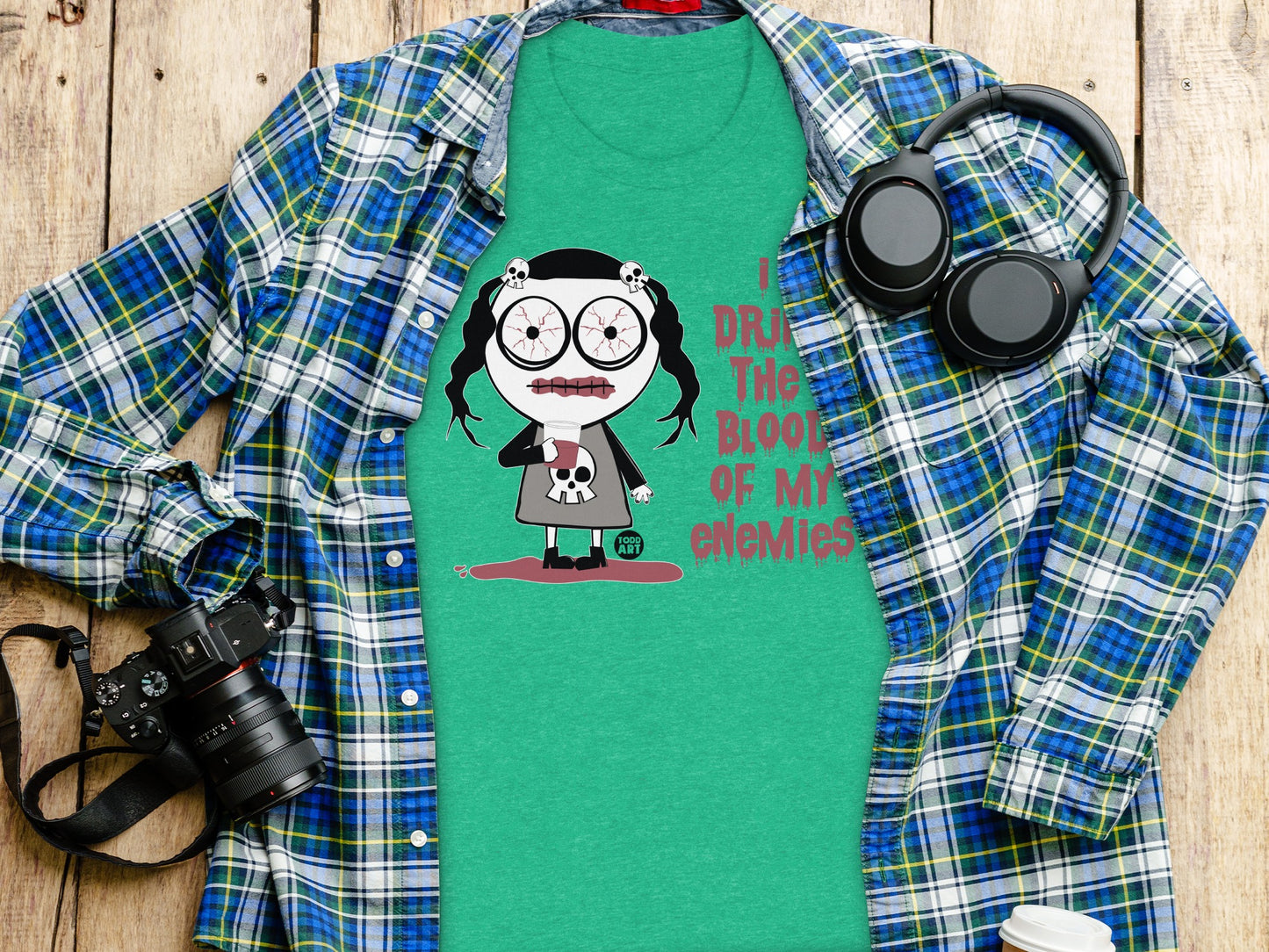 I Drink the Blood of My Enemies Graphic T-Shirt