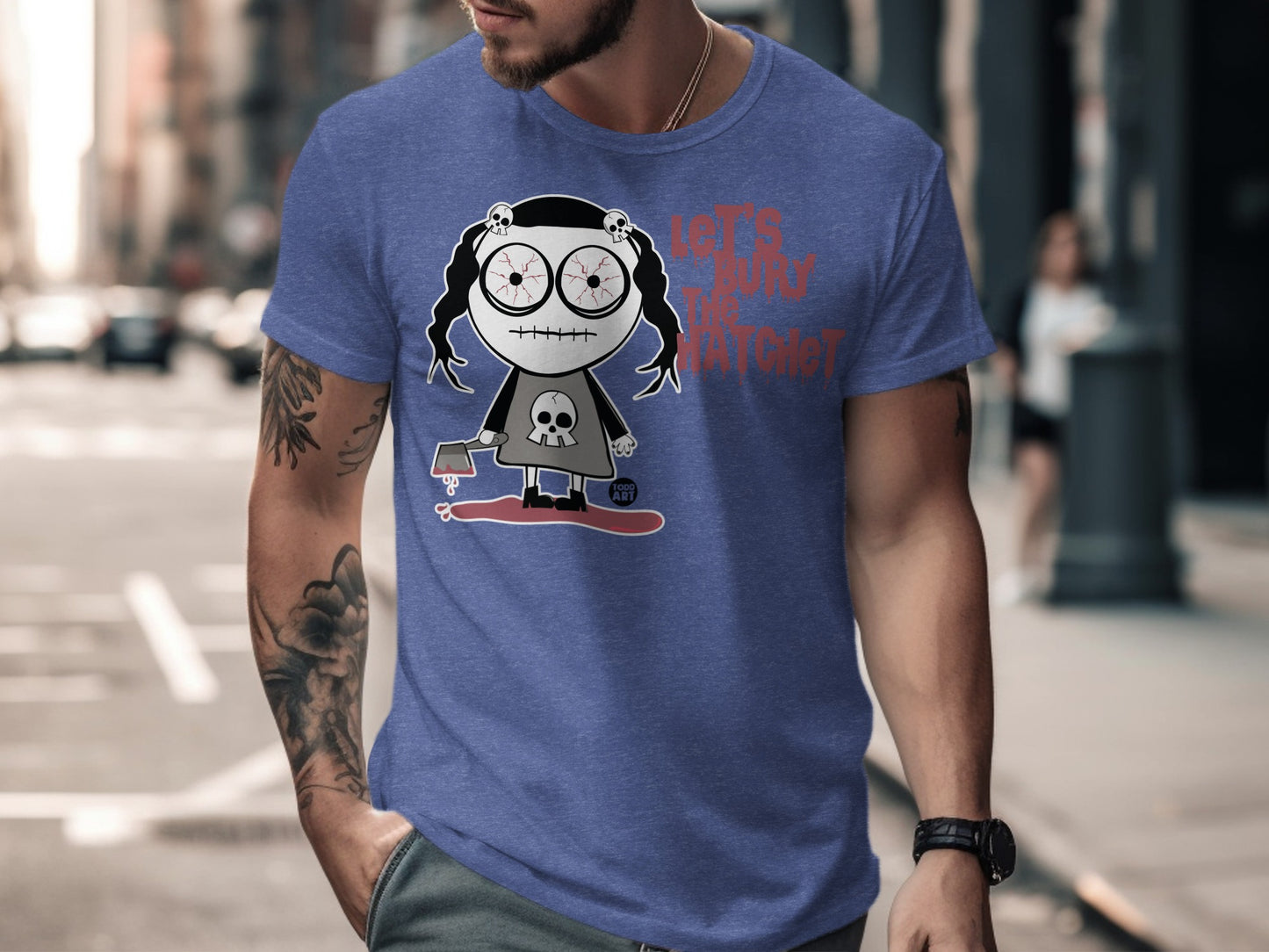 Let's Bury The Hatchet Graphic T-Shirt