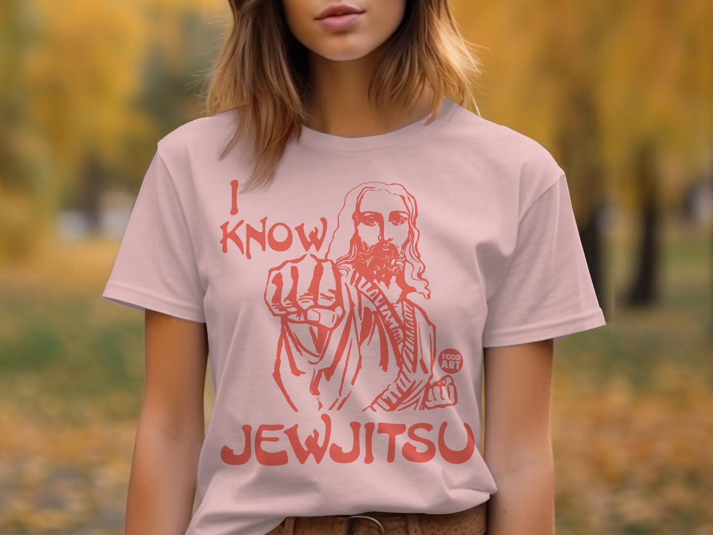 I Know Jewjitsu Graphic T Shirt Product