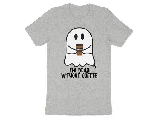 I'm Dead Without Coffee Ghost Graphic T-Shirt product