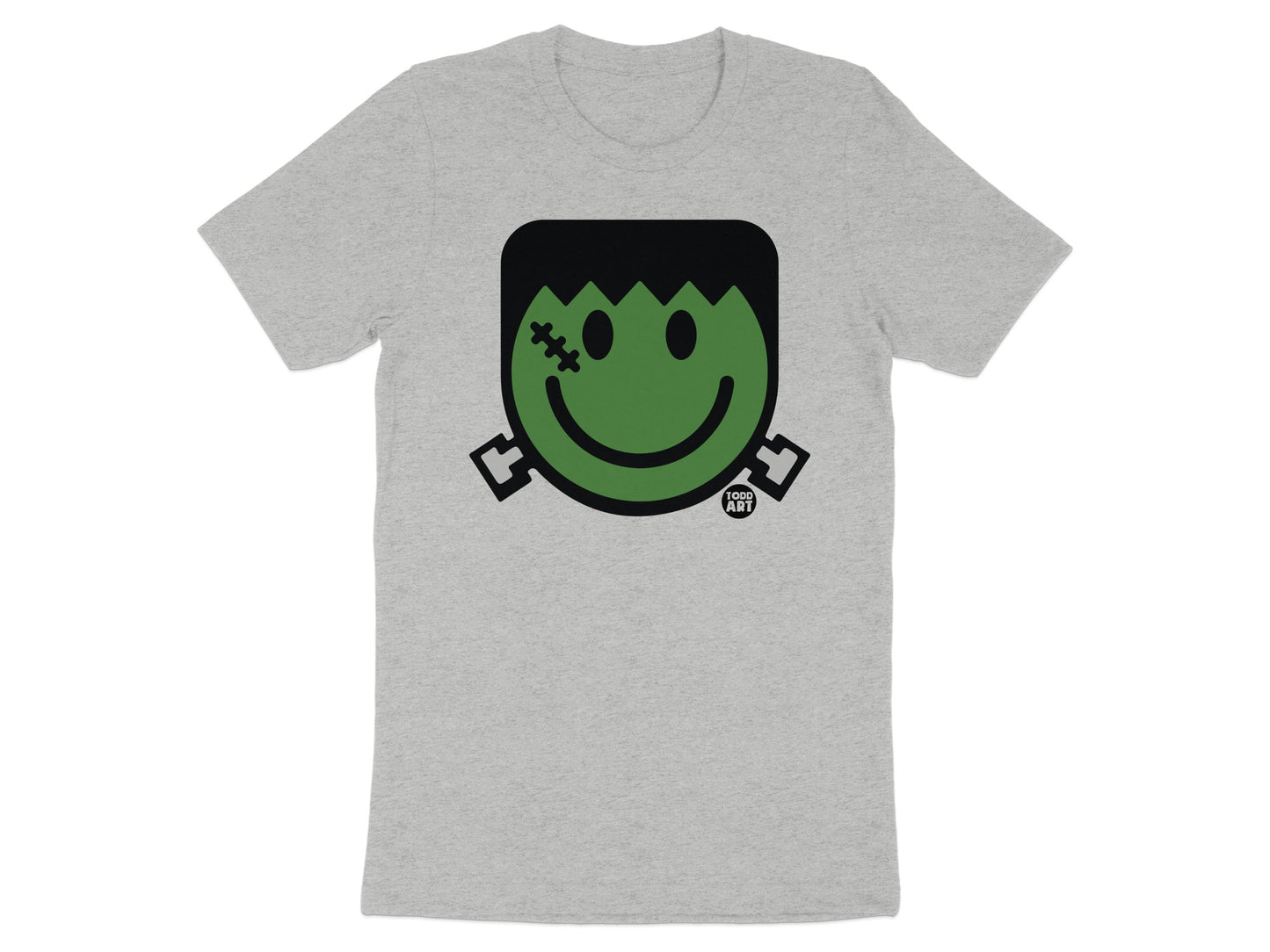 Frankenstein Monster Cartoon Face T-Shirt product type