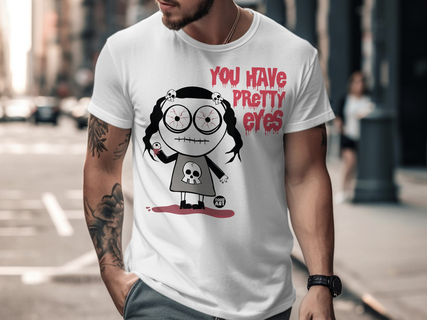 You Have Pretty Eyes Graphic T-Shirt