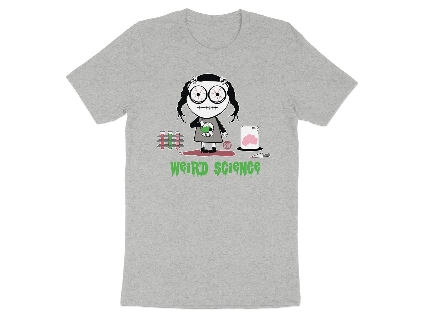 Weird Science Cute and Quirky Character Halloween Shirt