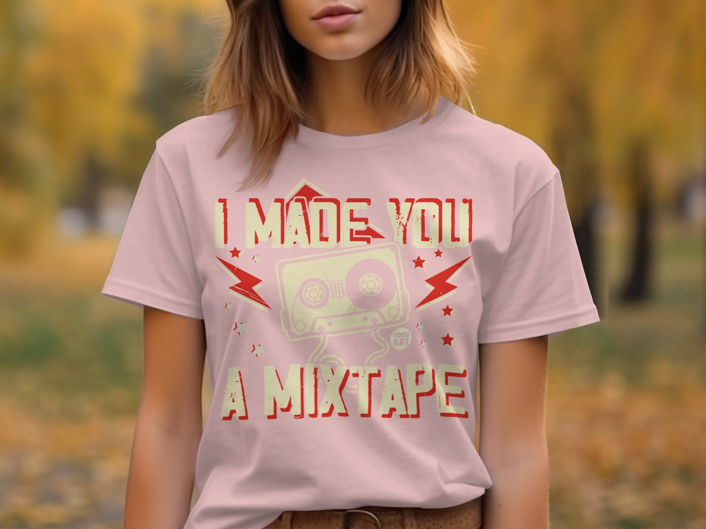 I Made You A Mixtape Graphic Short Sleeve T-shirt product