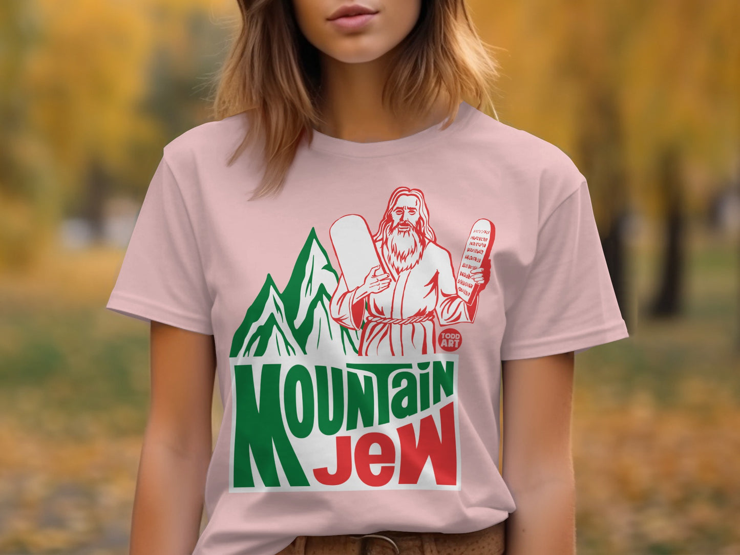 Unique Mountain Jew Graphic Tee product type