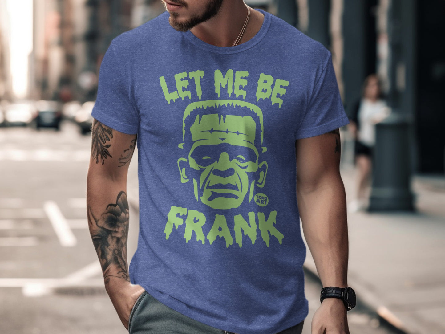 Let Me Be Frank Graphic Tee Shirt product