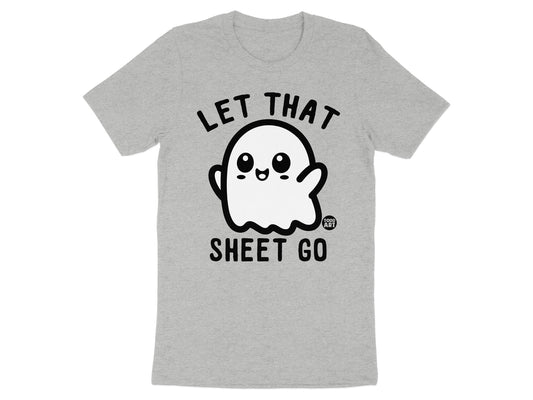Let That Sheet Go Cute Ghost Graphic T-Shirt product