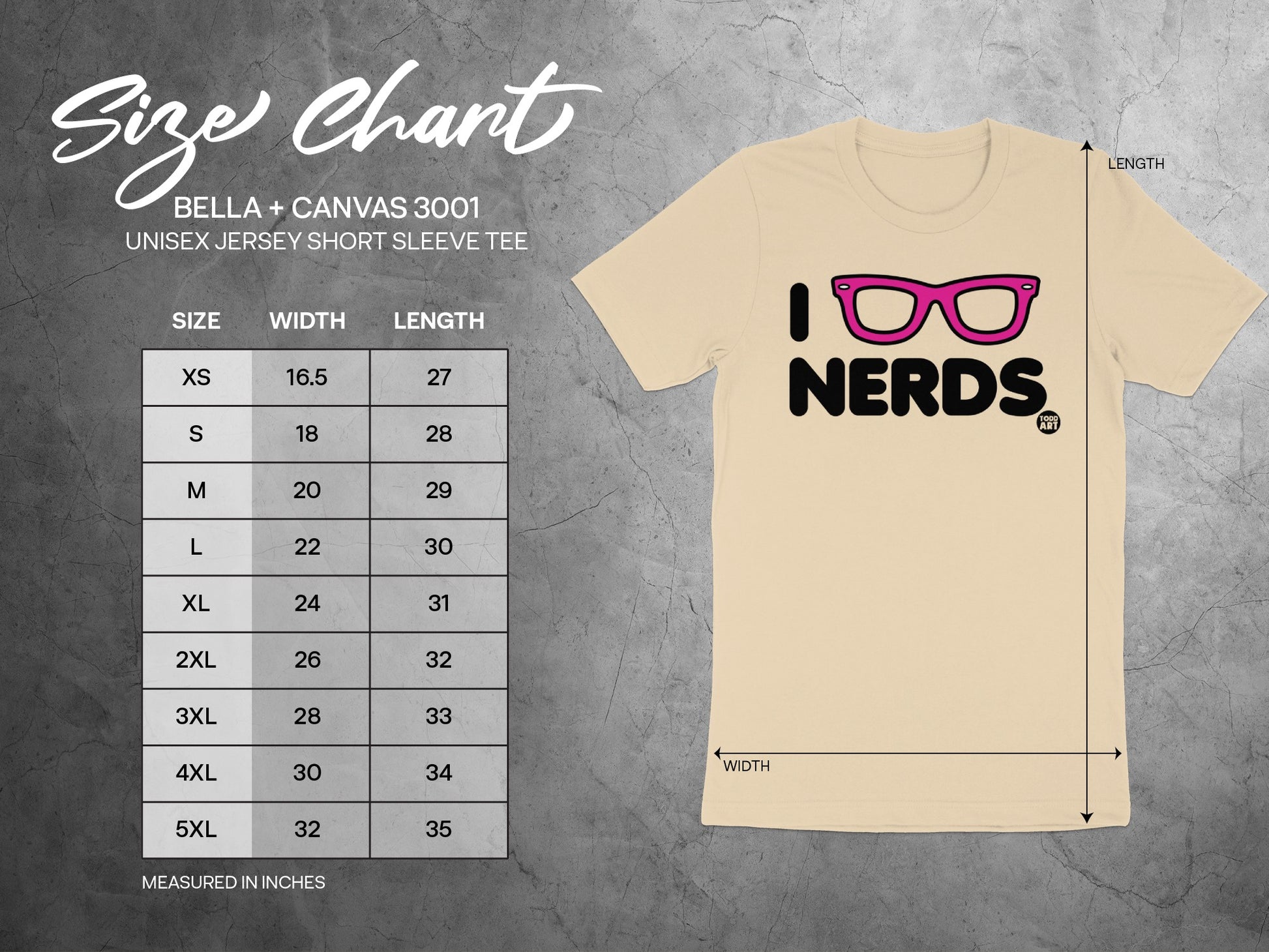 I Nerds Graphic Unisex Tee Short Sleeve product