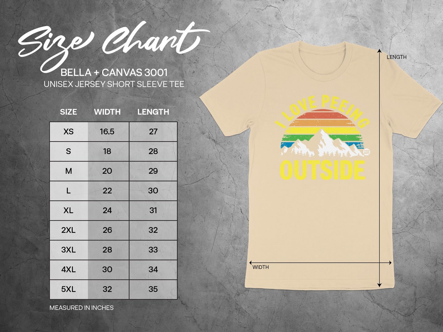 I Love Peeing Outside Graphic Tee Shirt product