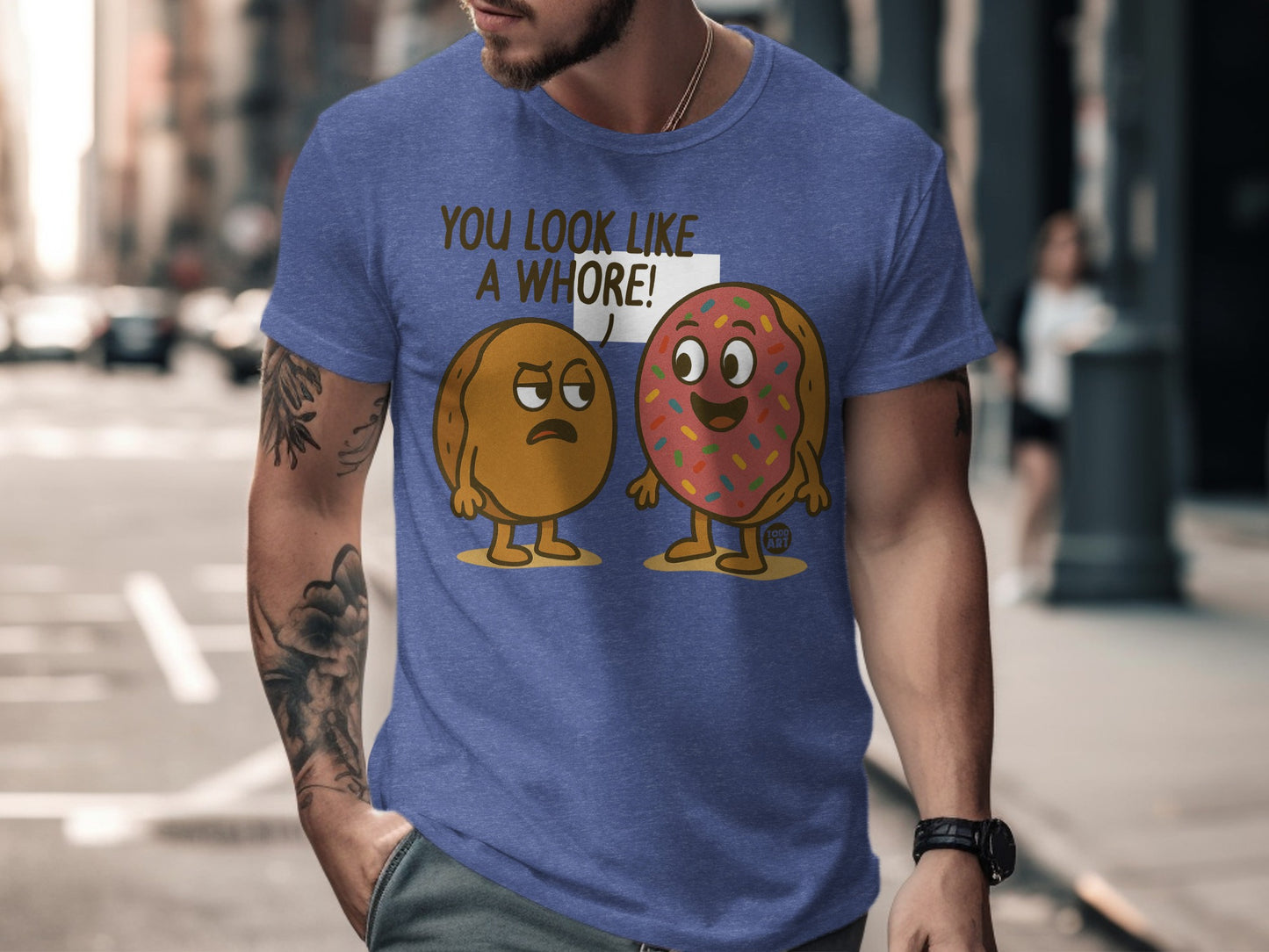 You Look Like A Whore Donut T-shirt product type
