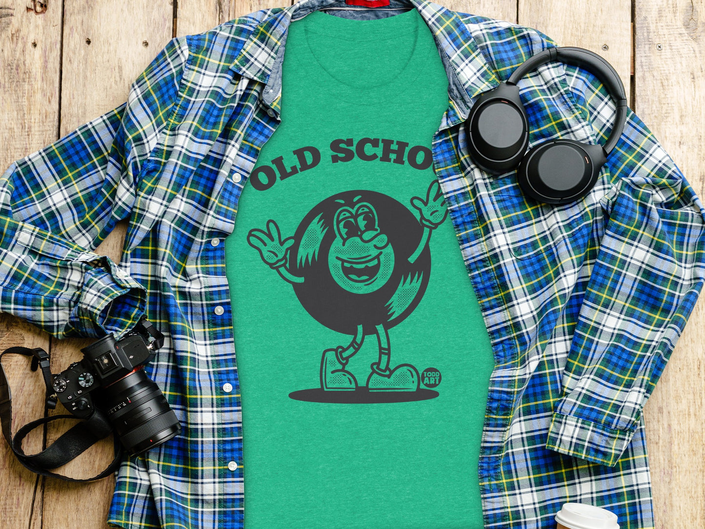 Old School Cartoon Character Graphic T-Shirt product